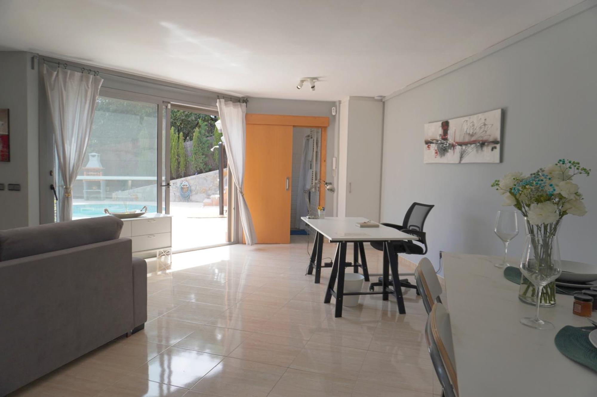 Blueline 25Km Bcn-Piscina, Sauna Y Vistas Al Mar Apartment มาตาโร ภายนอก รูปภาพ